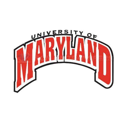 Maryland Terrapins Logo T-shirts Iron On Transfers N4990 - Click Image to Close